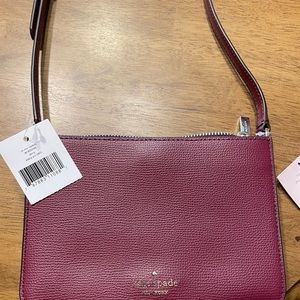 Kate Spade Darcy small slip crossbody, Blackberry